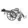 Fauteuil roulant  à dossier entièrement inclinable