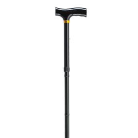 Lightweight Adjustable Folding Cane with T Handle