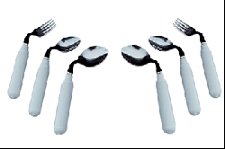 RIGHT HAND TEASPOON BLUE GRIP