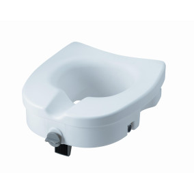 Invacare Clamp-On Raised Toilet Seat Without Arms