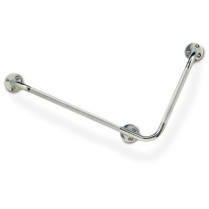 AMG Grab Bar knurled chrome finish with angle