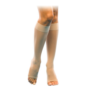 Sigvaris Sheer Fashion for Women 120C - Calf - Open Toe