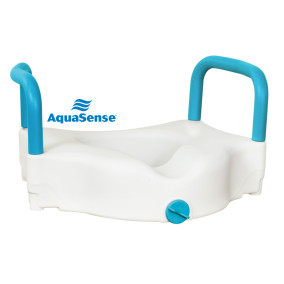AQUASENSE 3-in-1 Raised Toilet Seat