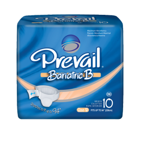 Prevail Specialty Size Briefs Bariatric 3XLarge White up to 100''