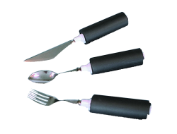 KNIFE WITH SOFT GRIP