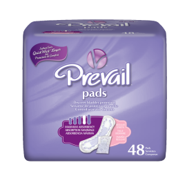 Prevail Bladder Control Pads Odor Guard - Light to Moderate 11"