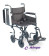 Airgo Comfort-Plus 19” Wide Transport Wheelchair - Black