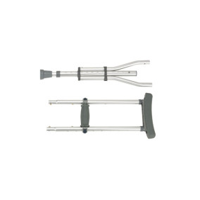 Drive Knock Down Universal Aluminum Crutches 