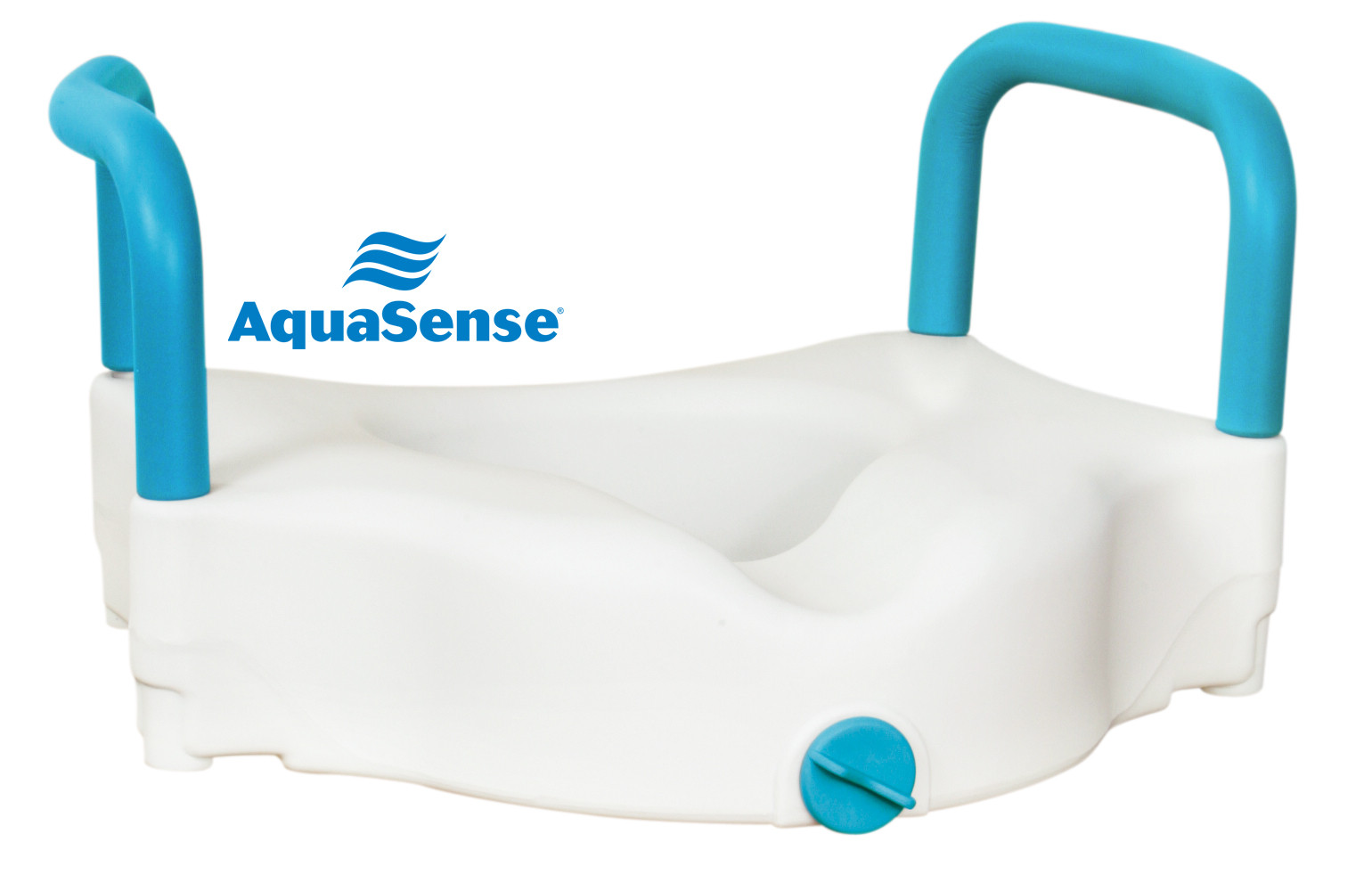 AQUASENSE 3in1 Raised Toilet Seat