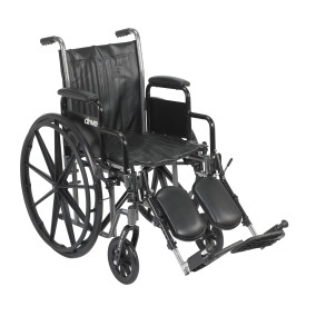 Silver Sport 2 Wheelchair with Various Arms Styles and Front Rigging Options