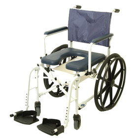 Chaise d'aisance de réadaptation Mariner™ de Invacare avec roues 23" - Largeur 18"