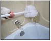 MANCHE DE NÉTTOYAGE DE BAIN, TÉLÉSCOPIQUE