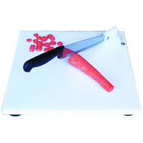 CUTTING BOARD WITH PIVOT KNIFE