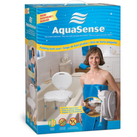AQUASENSE Folding Bath Seat