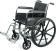 Airgo Wheelchair 18", Chrome, Mags, Detachable Swingaway Footrests