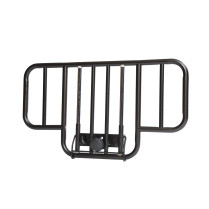 Drive No Gap Half Length Side Bed Rails with Brown Vein Finish