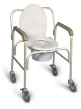 AMG Deluxe Commode on casters