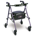 Airgo® Ultra-Light Rollator - Black/Purple