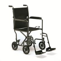 Invacare Probasics Tracer Silver Vein Transport Chair 17 "