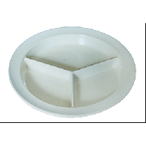 NO SLIP DIVIDED PLATE