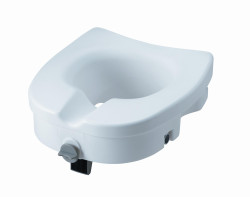 Invacare Clamp-On Raised Toilet Seat Without Arms