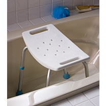 AQUASENSE Adjustable Bath, Seat Without Back - 6 Units per case