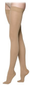 Sigvaris Cotton for Women 233N Thigh with Grip-Top - Closed Toe