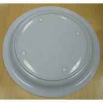 NO-SLIP INNER LIP PLATE, BLUE