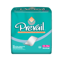 Prevail De Luxe Underpads - Super Absorbent - Peach 30” x 36”