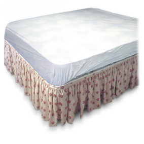 AMG Vinyl Mattress Protector, contour fit, 36" x 80" x 6 1/2"