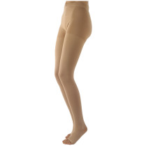 Sigvaris Natural Rubber for Men & Women 503P Pantyhose - Open Toe