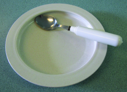 NO-SLIP INNER LIP PLATE, SANDSTONE