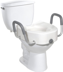 Raised Toilet Seat with arms