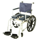 Invacare Mariner™ Rehab Shower Commode 23" Tires, 18" Wide