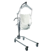 Drive Hydraulic Deluxe Chrome Plated Patient Lift with Six Point Cradle
