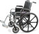 Airgo Wheelchair 18", Chrome, Mags, Desk Arms, Swingaway Footrests