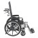 Light Weight Reclining Wheelchair with Elevating Leg rest and Various Flip Back Arm Styles