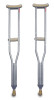 AMG Aluminum Crutches, child, with accessories, adj. 31" to 45"
