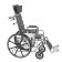 Fauteuil roulant  à dossier entièrement inclinable
