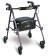 Airgo® Ultra-Light Rollator - Black/Purple