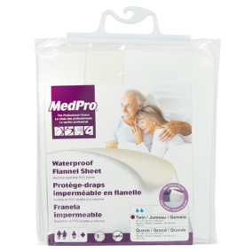 MedPro WP Flannel Sheet Protector