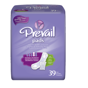 Prevail Bladder Control Pads Odor Guard - Maximum Long - Jumbo Pack