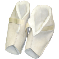 FLEECE OPEN TOE BED SOCK