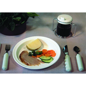 TEASPOON WITH BUILT UP HANDLE