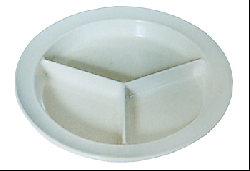 NO SLIP DIVIDED PLATE