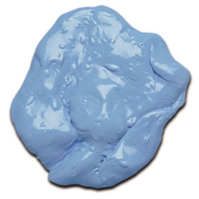 AMG Therapy Putty, firm density, blue, 2 oz container