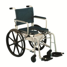Chaise d'aisance de réadaptation Mariner™ de Invacare avec roues 23" - Largeur 16"