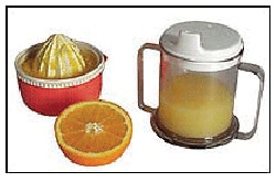 NO SLIP DOUBLE HANDLE MUG w/ LID