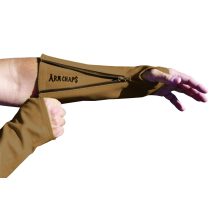 LEATHER ARM CHAPS, SMALL, LT. BROWN, PAIR