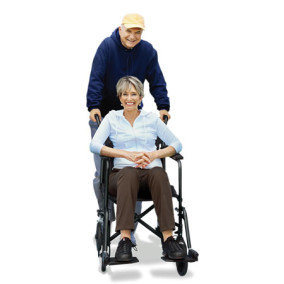 Airgo Ultra-Light 19” Wide Aluminum Transport WheelChair